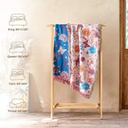 LUTBM Boho Throw Blanket for Bed Cotton Summer Blankets Twin Size for Bedroom - Image 6