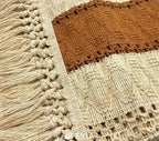 FEXIA Boho Table Runner 36 Inches Long Macrame Summer Decor Coffee Table Cover - Image 3