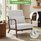 Set of 2 Mid Century Modern Accent Chair - Image 4