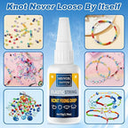 Meuvcol Jewelry Bracelet Glue for Elastic String Knot, Punctuation Beads - Image 2