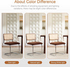 Zesthouse Rattan Dining Chairs Set of 6, Mid Century Modern Dining Room Chairs - Image 8