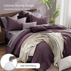 Monbix Queen Comforter Set - Image 3