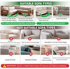 LazyMe Universal Sectional Sofa Interlocking Sofa Connector Bracket - Image 6