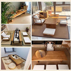 Solid Wood Low Coffee Tea Table - Image 5