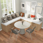 Bobve L-Shape Storage Bench - Image 5