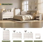 AMERLIFE Modern 3-Piece Bedroom Furniture Set - Image 8