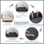 MYSKY HOME Couch Covers for 3 Cushion Couch Sofa, Sectional Couch Cover L Shape - Image 7