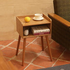 MaxSmeo Nightstand, Mid Century Modern Side Table Bedroom - Image 7