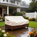 Patio 3-Seater Sofa Cover, Outdoor Couch Cover Fits up to 79W x 37D x 35H Inches - Image 5