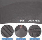 CUCRAF Cushion Sofa Cover 3 Piece Slipcovers, Soft Thick Velvet Couch Cover - Image 3