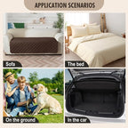 Genina Waterproof Couch Cover, Washable Anti-Slip 67 inch Sofa Covers - Image 6