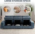 TEKAMON 73" Modular Sofa Couch - Image 4