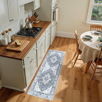 RELEANY Area Rugs 2'x5' Runner Rug Non Slip Washable - Image 2