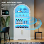 Vlsrka Arched Cabinet, Kitchen Pantry Cabinets - Image 4