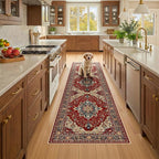 RELEANY Area Rugs 2'x8' Runner Rug Non Slip Washable by RELEANY