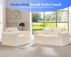 Hobestluk Couch Sofa 2-Seater Foam Sofa Loveseat - Image 6
