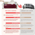 Genina Waterproof Couch Cover, Washable Anti-Slip 51 inch Loveseat Sofa Covers - Image 3