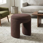 Furniture of America Rami Modern 18-inch Solid Wood Upholstered Ottoman by FurnitureofAmerica