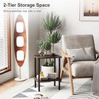 Apicizon 2 Tier End Table, Small Side Table - Image 5