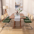 Zesthouse Natural Rattan Dining Chairs Set of 6, Modern Dining Room Chairs by Zesthouse