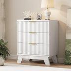 Fluted Dresser for Bedroom by Xixini