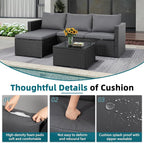 SUNLEI 4-Piece Patio Furniture Set - Image 5