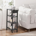 TUTOTAK Narrow Side Table with Charging Station, Small End Table with USB Ports - Image 4
