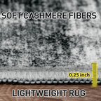 9x12 Area Rugs Washable Rug: Modern Abstract Living Room Rug Soft Anti-Skid - Image 6