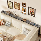 SUPERJARE 110.2 Inch Sofa Table - Image 2