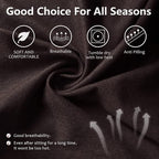 ANARACHON Leather Look Recliner Chair Covers Stay in Place 4-Piece Recliner - Image 4