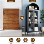 72.8" Tall Display Cabinet - Image 7