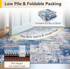 RELEANY Washable Area Rugs 5'x8' Non-Slip Modern Abstract Soft - Image 6