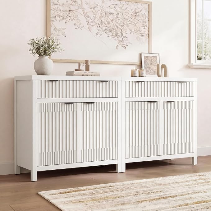 Fatmok Fluted Buffet Cabinet - Image 4