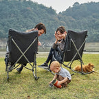 EVER ADVANCED Oversized Folding Rocking Camping Chair, Padded Portable Rocker - Image 2