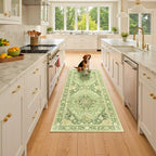 RELEANY Area Rugs 2'x6' Runner Rug Non Slip Washable - Image 2