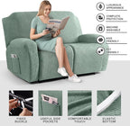 Timeles Recliner Covers Recliner Loveseat Covers Reclining Couch Covers Sofa - Image 3