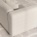 Guyii Modern 76.38" Long Oversized 2-Seat Velvet Convertible Loveseat Sofa - Image 7