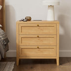 EYYTHUNG 3 Drawer Nightstand - Image 8