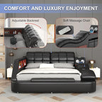 King Size Smart Multifunctional Bed Frame, Platform Bed - Image 6