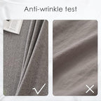 BALCONY & FALCON Rectangle Tablecloth Washable Wrinkle Resistant and Water - Image 4