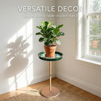 Gesodant Boho Single Leg Round Side Table - Image 7