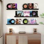 Floating Shelves for Wall, 16 inch Wood Floating Shelves Set of 2, Picture - Image 5