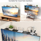 CABTE Adjustable Steel TV Top Shelf, Floating TV Stand, Universal Monitor Shelf - Image 7