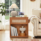 LEYAOYAO Rattan Nightstands Set of 2 - Image 9