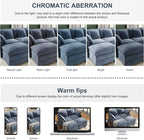58" Cloud Couch Loveseat, Deep Seat Modular Sectional Sofa - Image 6