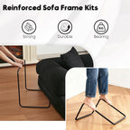 ZEIINPA Convertible Sleeper Sofa Bed - Image 5
