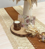 FEXIA Boho Table Runner 72 Inches Long Macrame Summer Decor Coffee Table Cover - Image 4