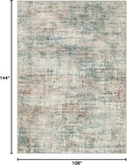9x12 Area Rugs Washable Rug: Modern Abstract Living Room Rug Soft Anti-Skid - Image 2