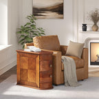 LITTLE TREE End Table Set of 2, No Assembly Required Wood End Table - Image 4
