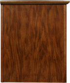 Leick Home 82360 Solid Wood Mission Oak Four Door TV Stand - Image 3